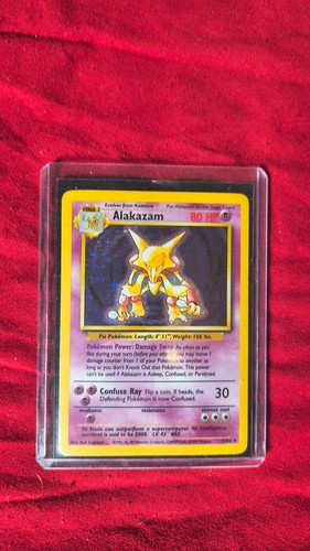 Pokemon tcg alakazam base - tcg,