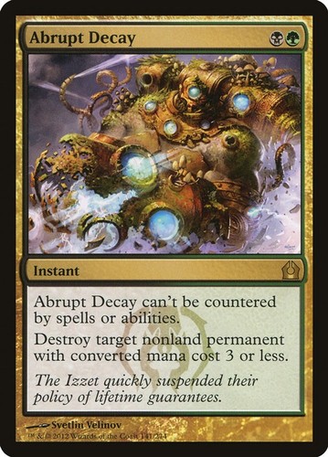 Abrupt decay rtr 141 foil - abrupt,