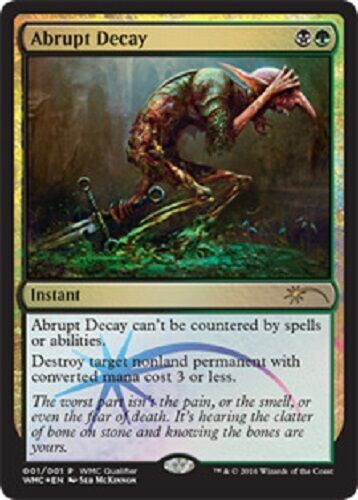 Abrupt decay - x4, /