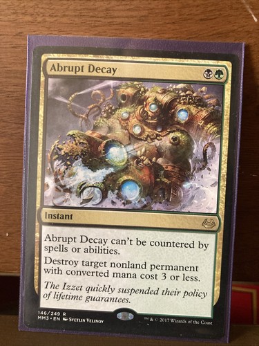 Mtg abrupt decay modern - abrupt,