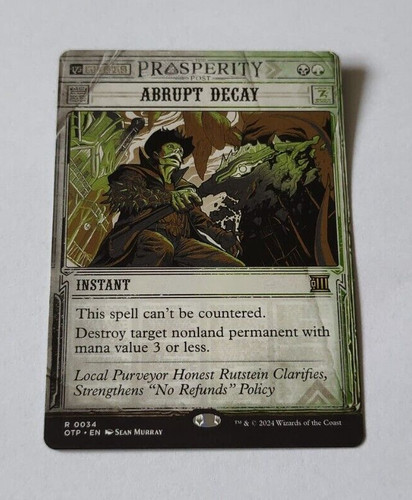 Mtg abrupt decay - mtg,