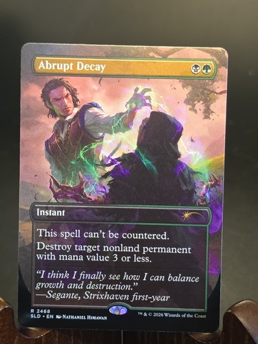 Abrupt decay secret - abrupt,