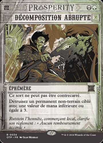 Abrupt decay - abrupt,