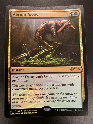 Mtg foil abrupt - foil,